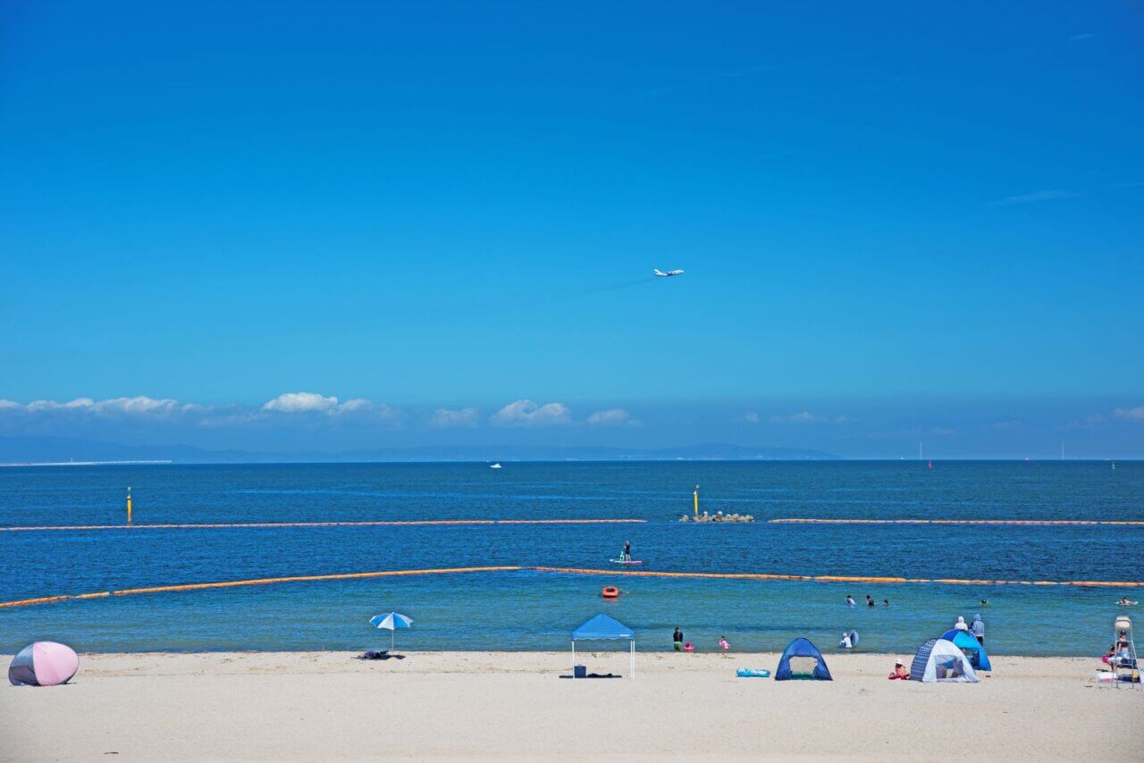 【大阪市】二色の浜海水浴場