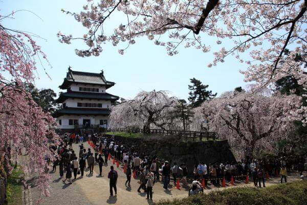 【弘前市】 弘前公園(弘前城)
