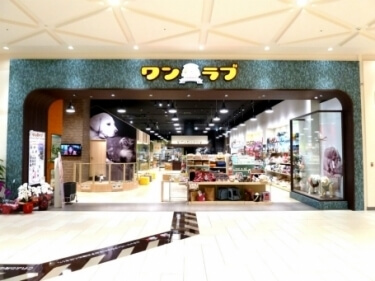 モレラ岐阜:1階「ワンラブ」内でのペットの同伴は可能
