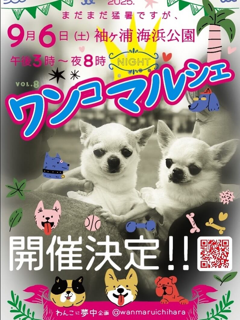 袖ケ浦ワンコマルシェ　わんわんないとカーニバル