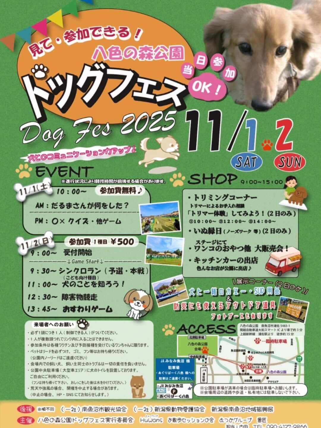 八色の森公園ドッグフェス 2025