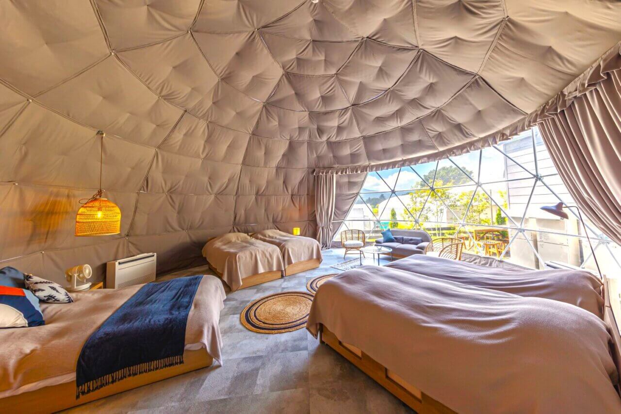 【山梨県】カノア富士山中湖グランピングリゾート