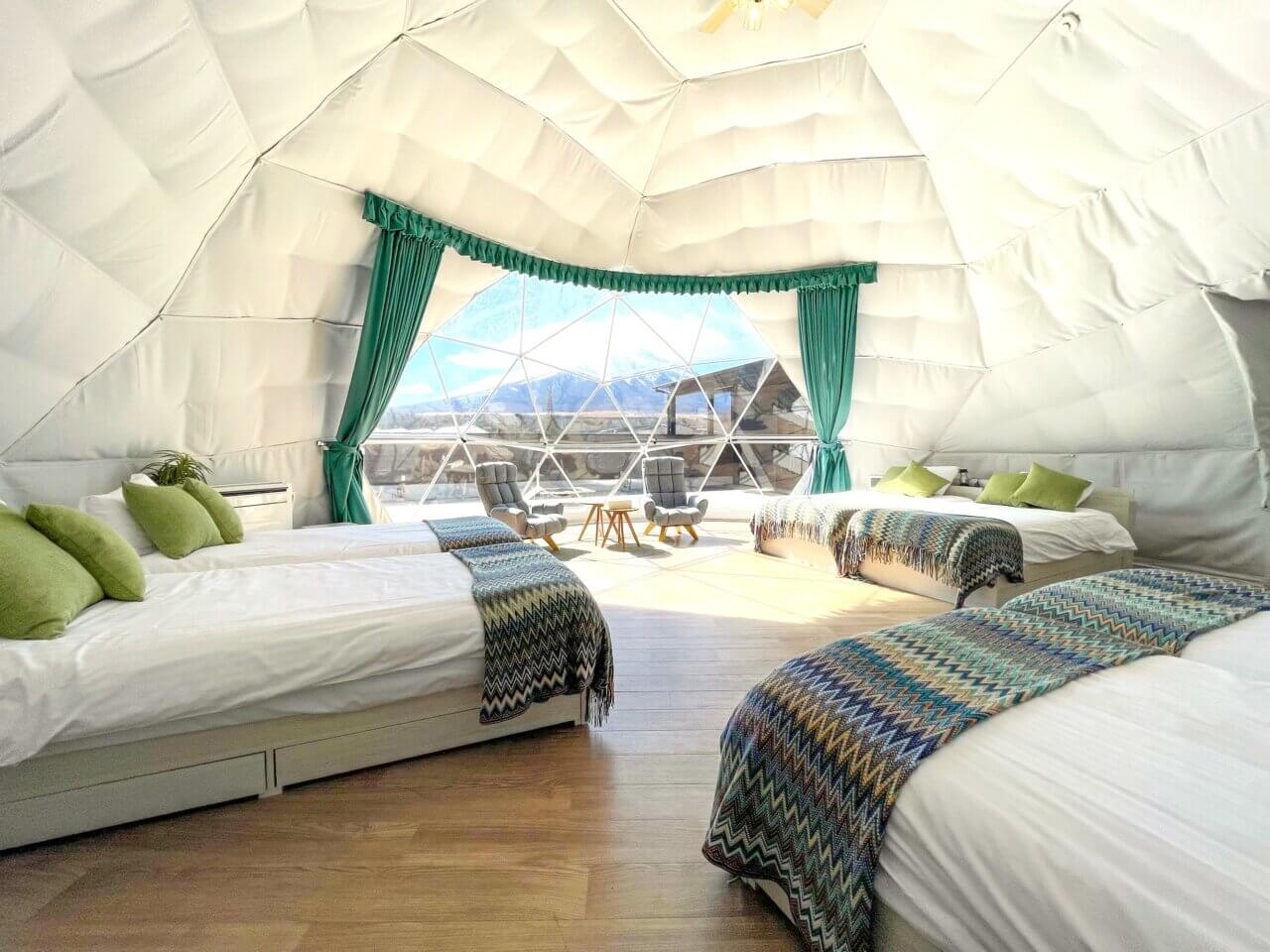 【山梨県】ビジョングランピングリゾート山中湖