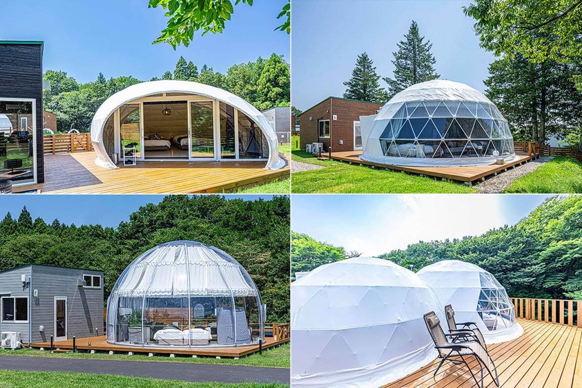 【栃木県】グランピングB&Ⅴ那須高原