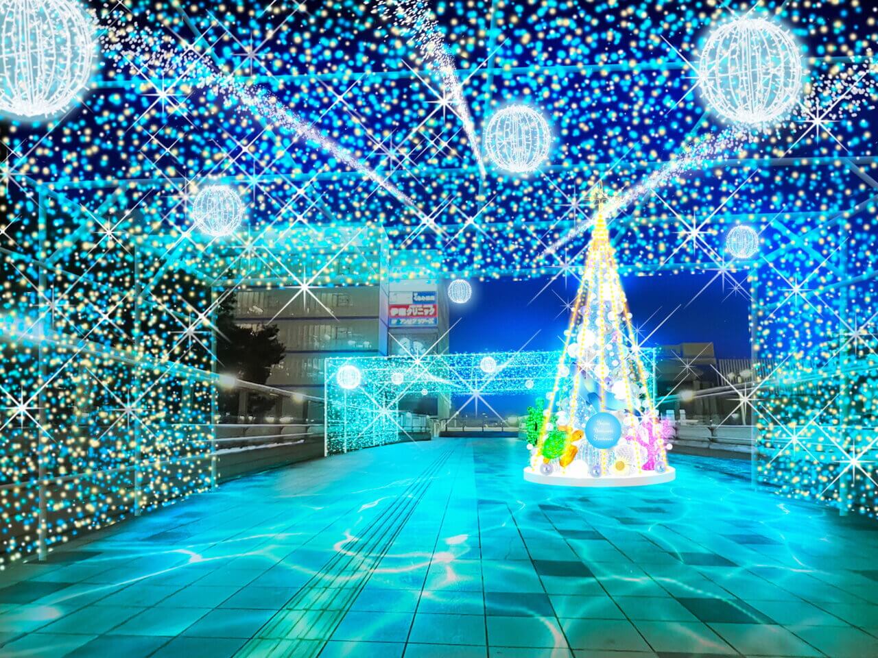焼津市ライトアップイルミネーション2025「海空ファンタジア」