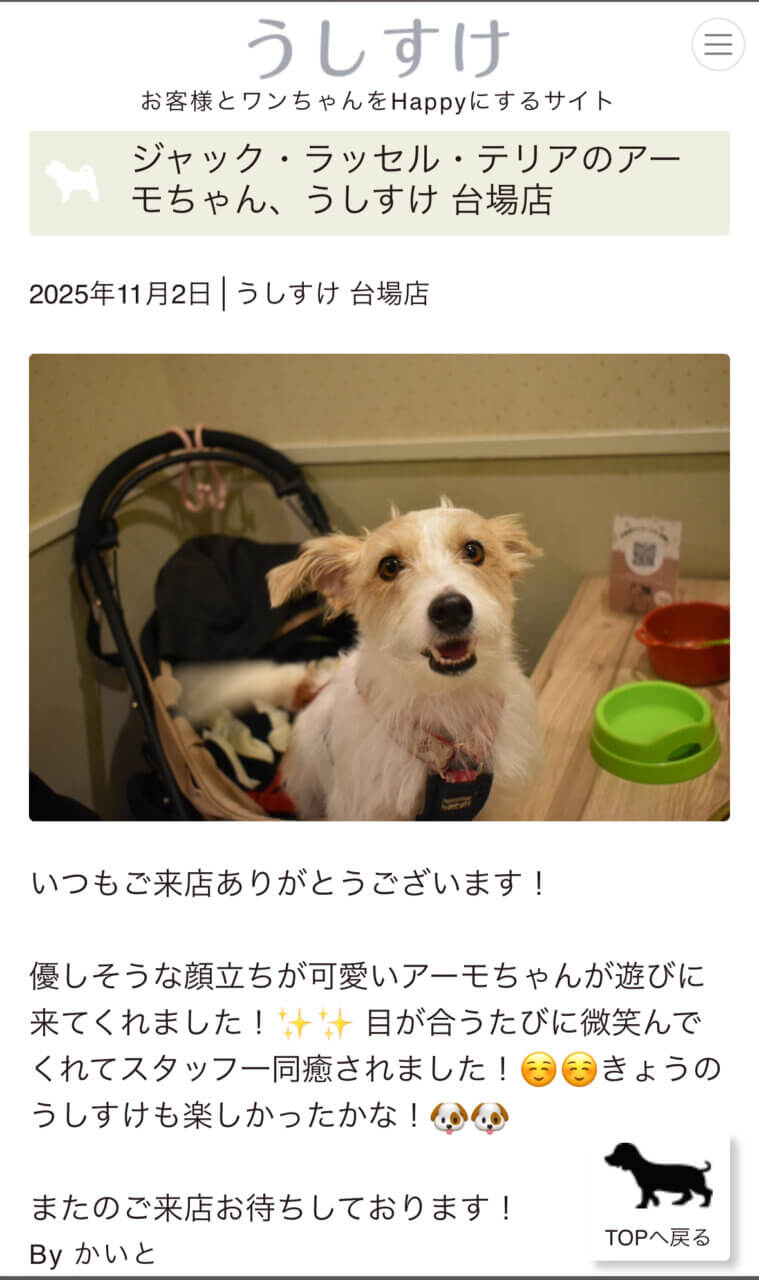 【東京・犬同伴OK】肉菜工房 うしすけ 台場店|愛犬と一緒に店内で焼肉を楽しめる、特別感あふれるペット同伴OKの人気スポット