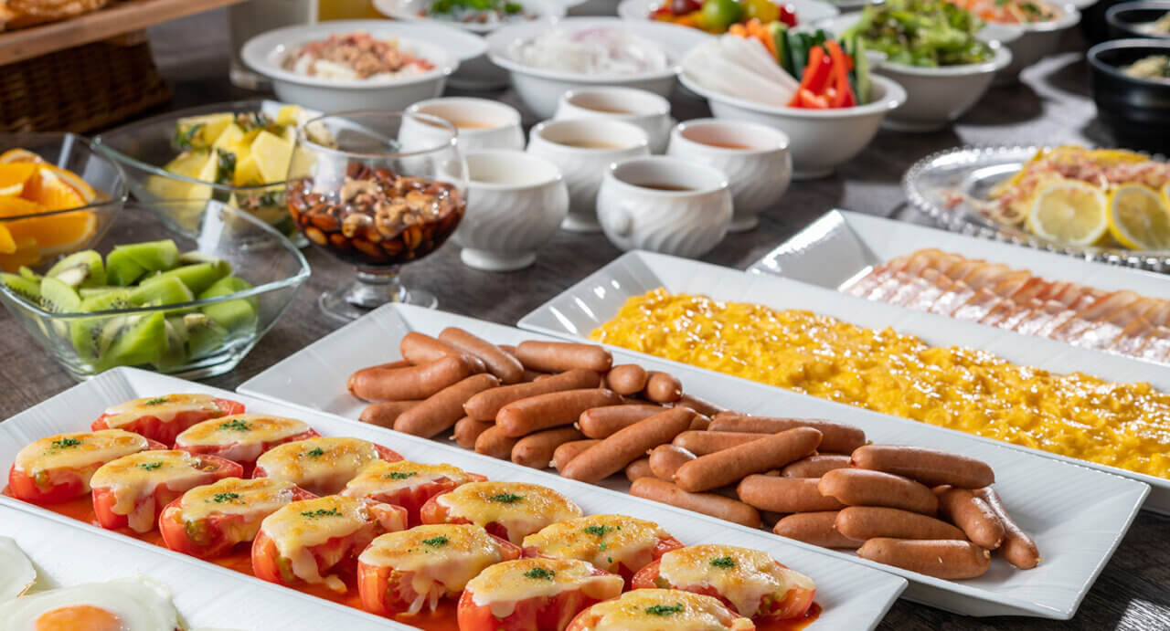 朝食　ビュッフェ