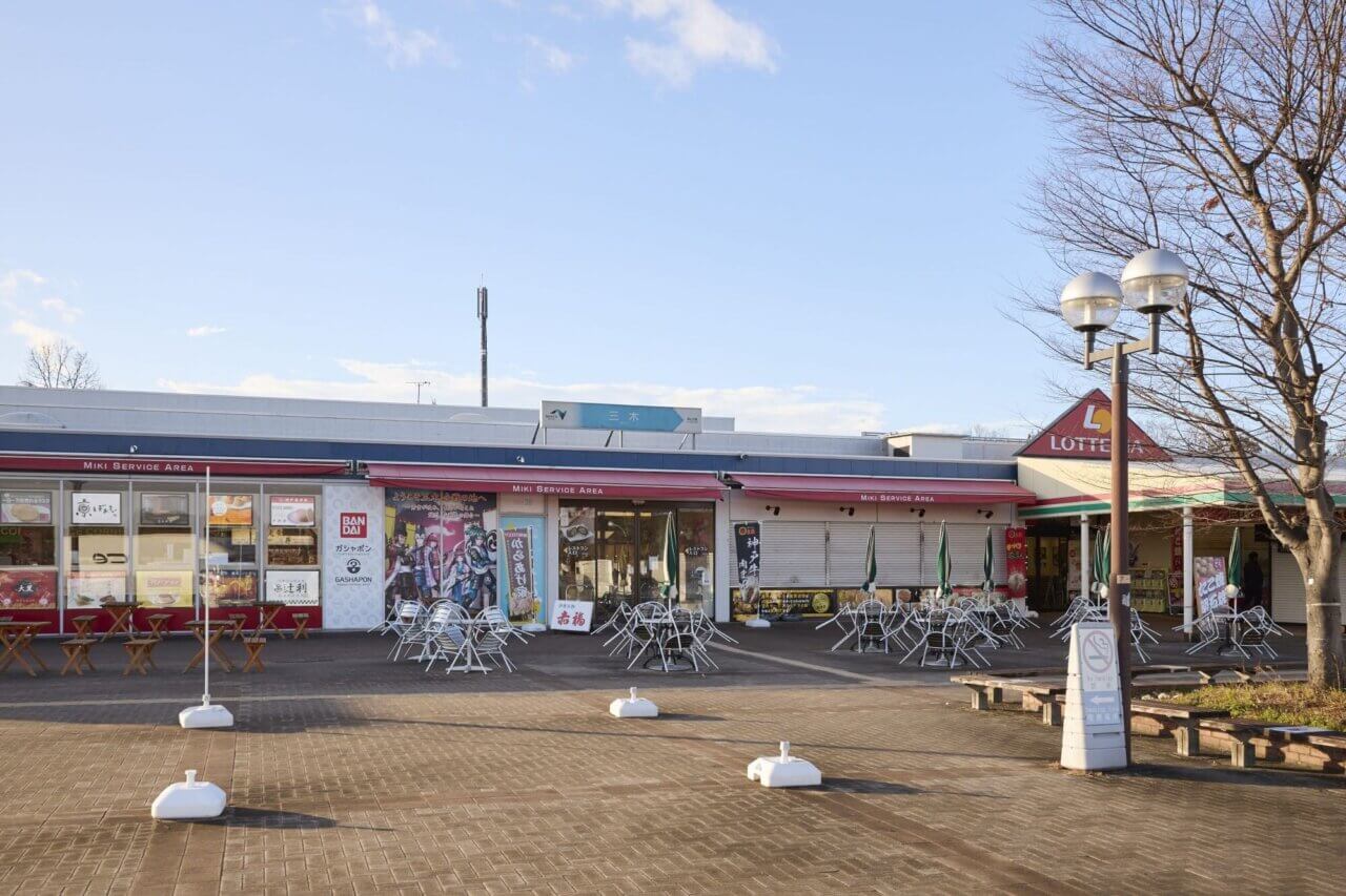 三木SA(サービスエリア）下り：岡山方面