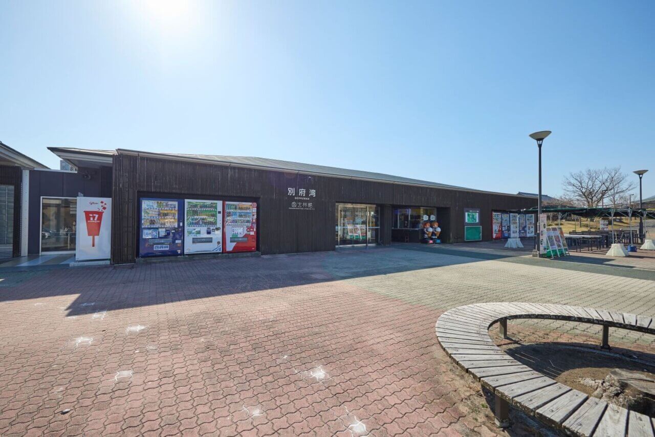 別府湾SA(サービスエリア）下り：宮崎方面