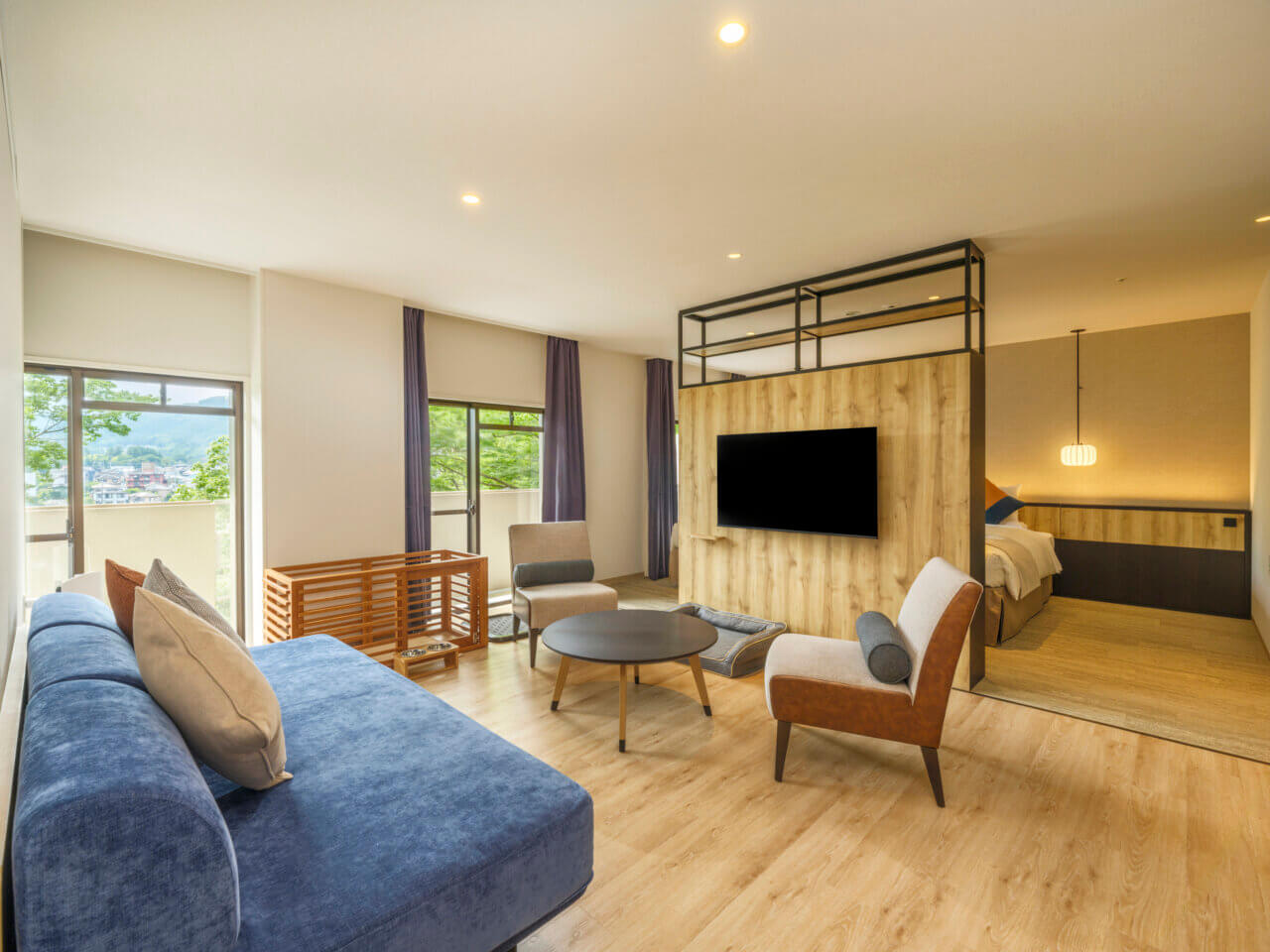 【ドッグフレンドリールーム】ドライサウナ付きプレミアムルーム（バス付）