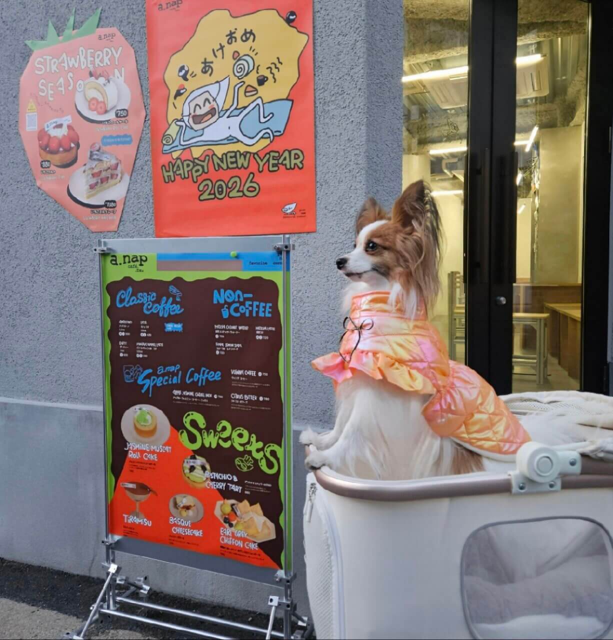 【大阪府・犬同伴OK】a.nap café｜テラス席で愛犬と一緒にゆったりカフェタイムを楽しめるおしゃれなカフェ