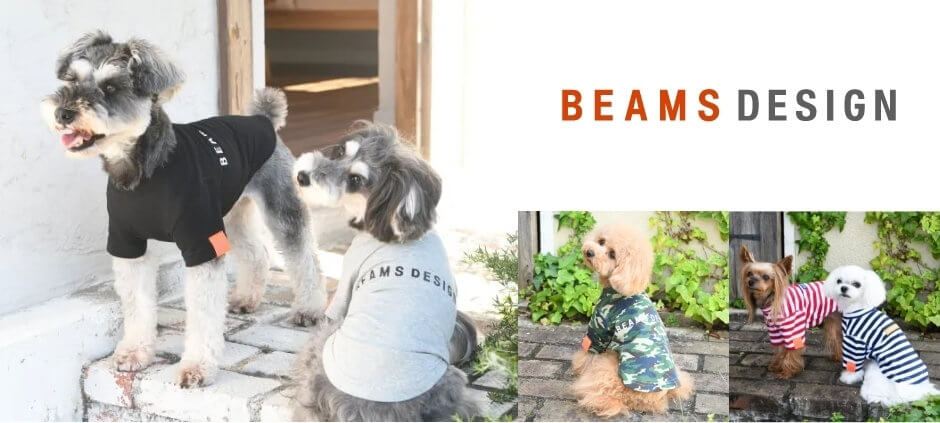 BEAMS DESIGN（ビームス デザイン）｜飼い主さんとの「リンクコーデ」が叶う。