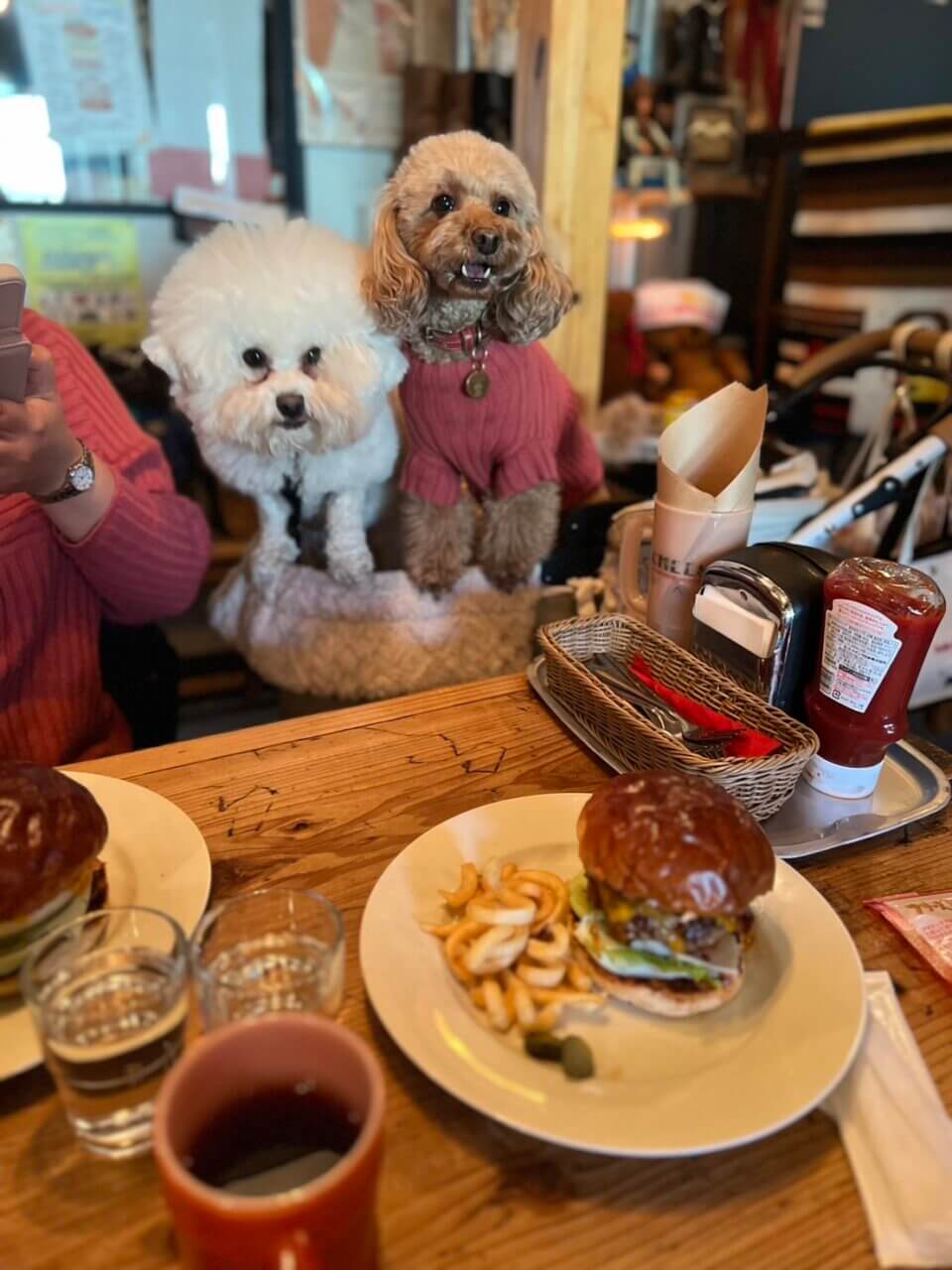 【千葉県・犬同伴OK】アールズ｜和牛100%のジューシーなパティを使用した「リアルバーガー」が評判で、ボリューム満点の美味しさ