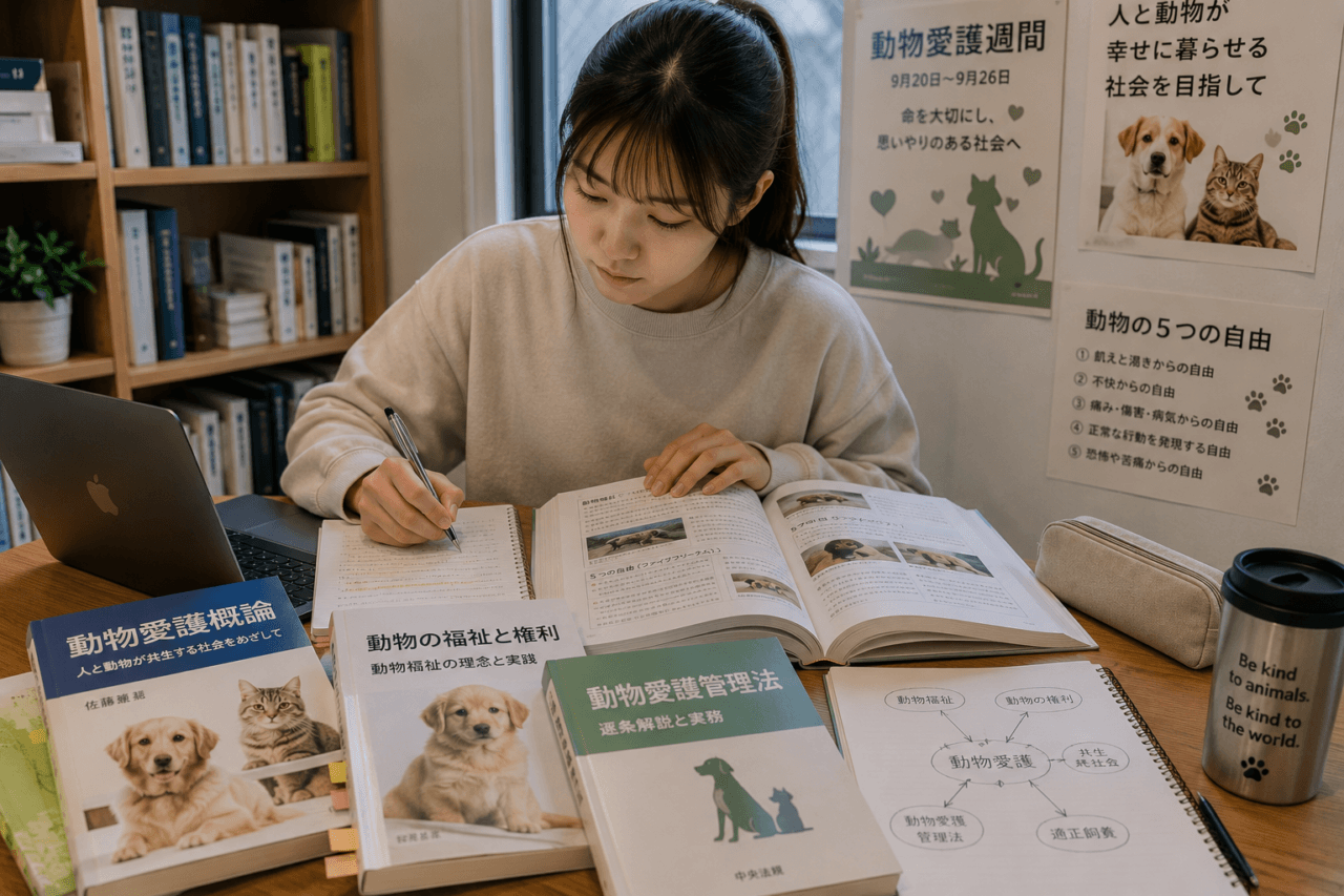 動物愛護と法令を勉強