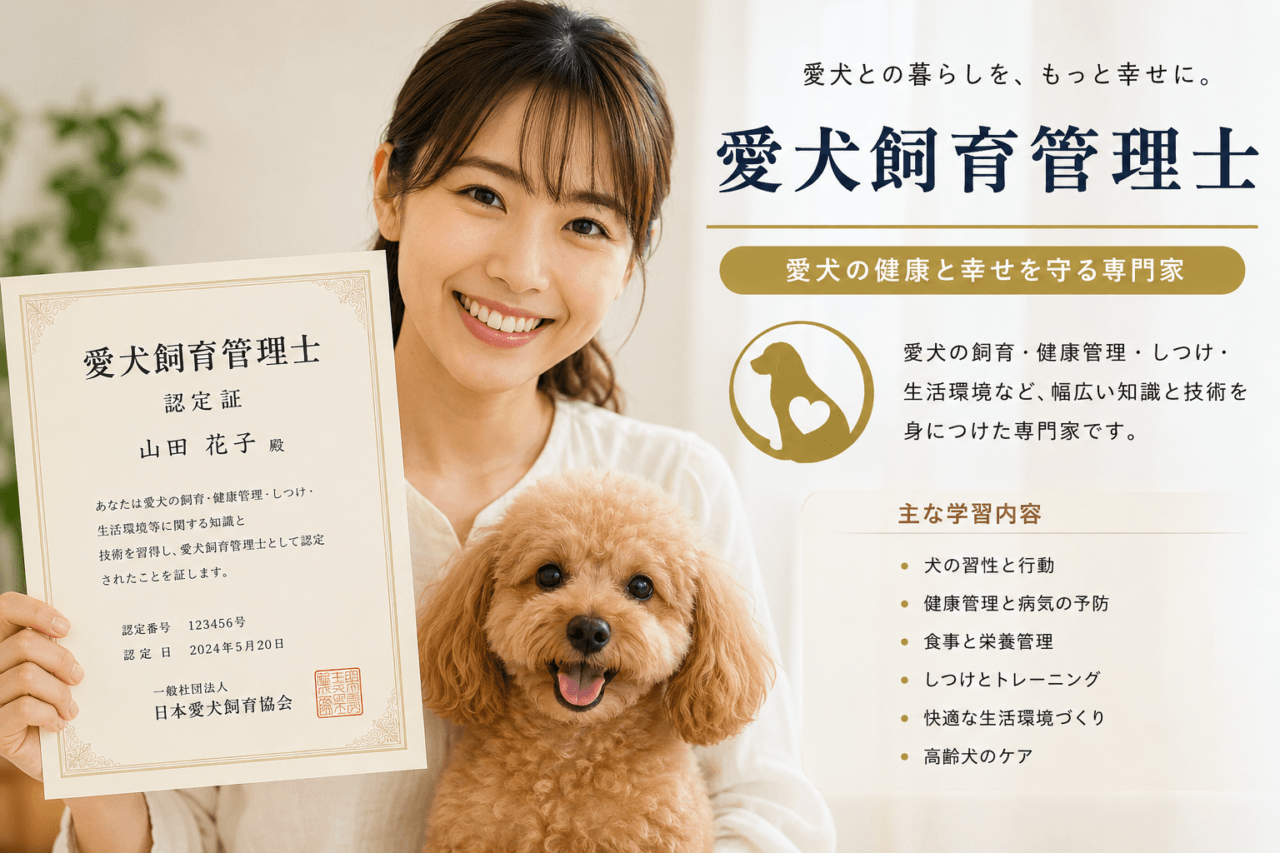愛犬飼育管理士